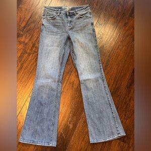 IDYLLWIND By Miranda Lambert Jeans Women 6 Blue Bootcut Mid Rise Western Boho